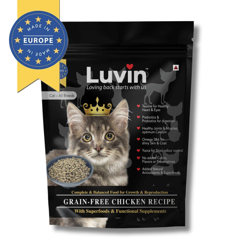 Complete and Balanced Grain-Free Cat Food - InuMeow