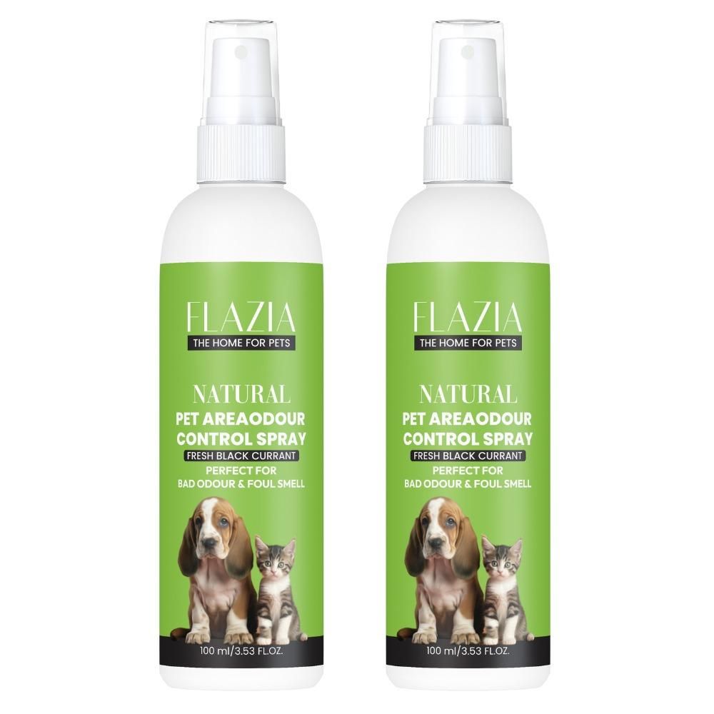 Natural Pet area Odour Control Spray (100 ML) Pack of 2 - InuMeow