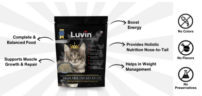 Complete and Balanced Grain-Free Cat Food - InuMeow