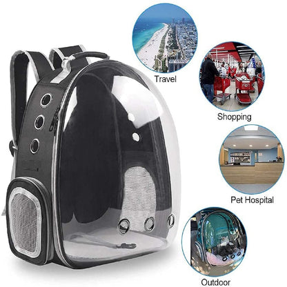 Pet Dog Carrier Portable Ventilation Backpack Bag - InuMeow