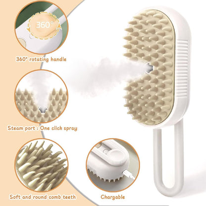 Pet Dog and Cat 3 in 1 Hair Removal Comb - InuMeow