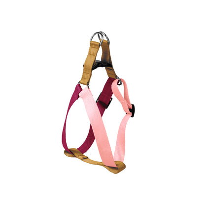 Pet Dog Step-In Harness Solid Color all Sizes and Breeds Printed Poly Lycra Material.