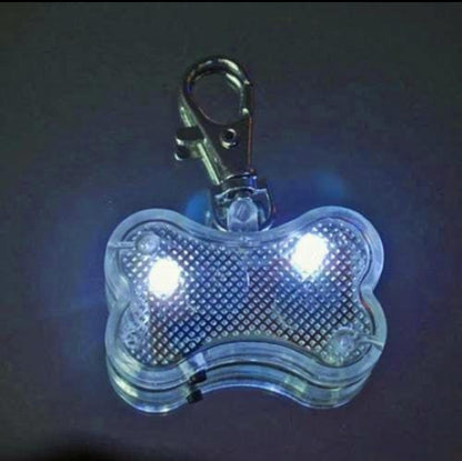 Pet Dog Glowing LED Neck Tag for Night Visibility - InuMeow.