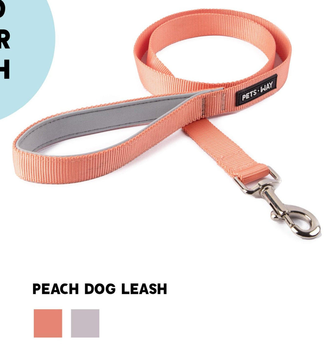 Pet Dog Solid Color Leash Belt Polyester Webbing.