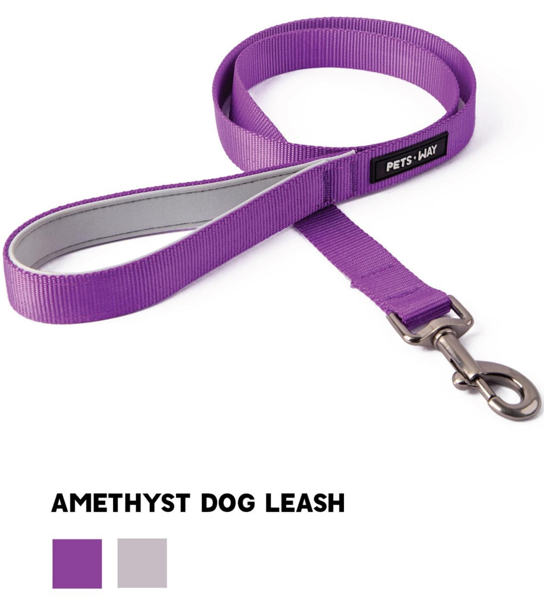 Pet Dog Solid Color Leash Belt Polyester Webbing.