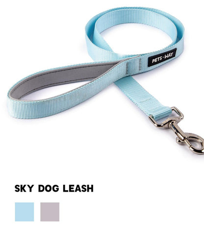 Pet Dog Solid Color Leash Belt Polyester Webbing.