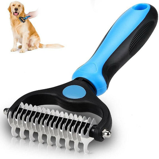 Tangles Removing and Deshedding and Dematting brush for Dogs and Cats - InuMeow.