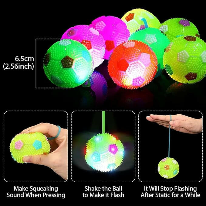 Dogs and Cats Light Up Natural Rubber Dog Balls toys - InuMeow.