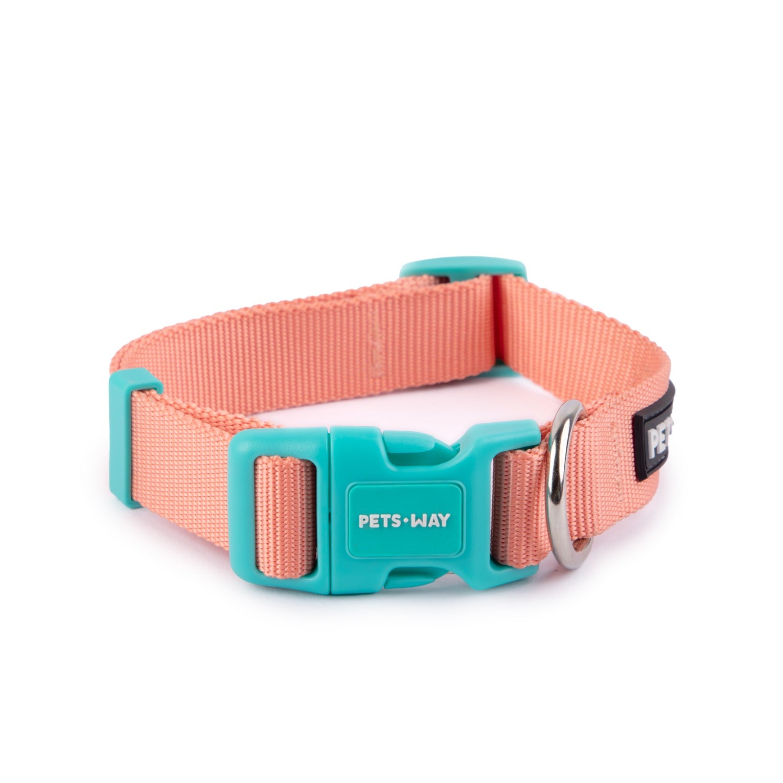 Pet Dog Solid Color Collar Polyester Webbing - InuMeow.