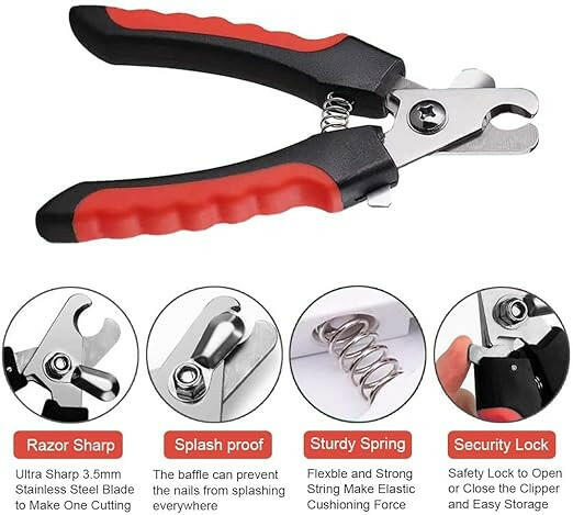 Professional Pet Dog Cat Nail Clipper and Flier - InuMeow.