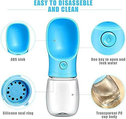 Leak Proof Portable Dog Water Bottle - InuMeow.