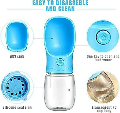 Leak Proof Portable Dog Water Bottle - InuMeow.