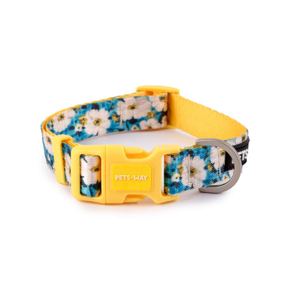 Pet Dog Printed Collar Polyester Webbing - InuMeow.