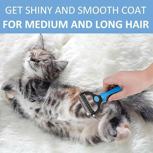 Tangles Removing and Deshedding and Dematting brush for Dogs and Cats - InuMeow.