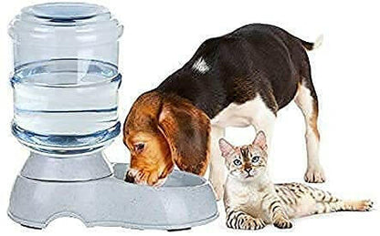 Self-Dispensing Gravity Pet Water Drinking Dispenser Feeder - InuMeow.